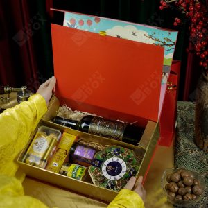 Hộp quà Tết cao cấp An Khang Thịnh Vượng Happybox HPH083