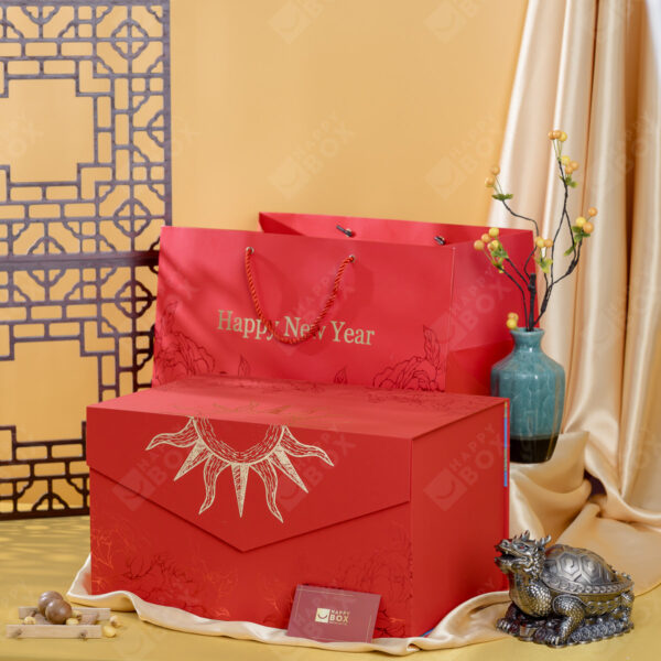 Hộp quà tết Phú Quý Vinh Quang Happybox HPH214