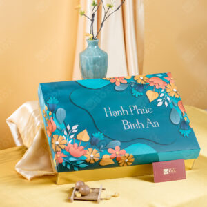 Hộp quà tết giá rẻ hạnh phúc bình an Happybox HPH205