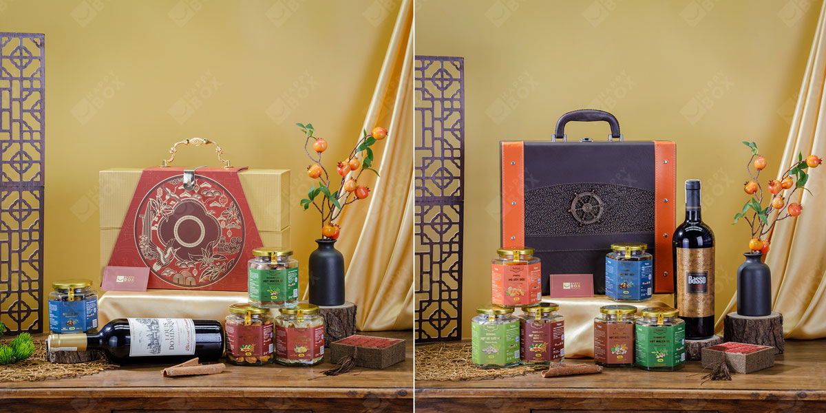 Quà tết hiện đại là sản phẩm như rượu vang nhập khẩu, thực phẩm bổ dưỡng