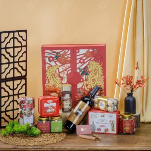 Hộp Quà Tết Song Mã Thịnh Phát Happybox HPH455